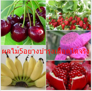 ผลไม้5อย่างบำรุงเลือดได้จริง