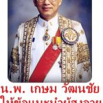 น.พ. เกษม วัฒนชัย