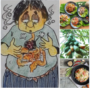 ส้มตำ : ยาล้างตะกรัน ในท้องไส้